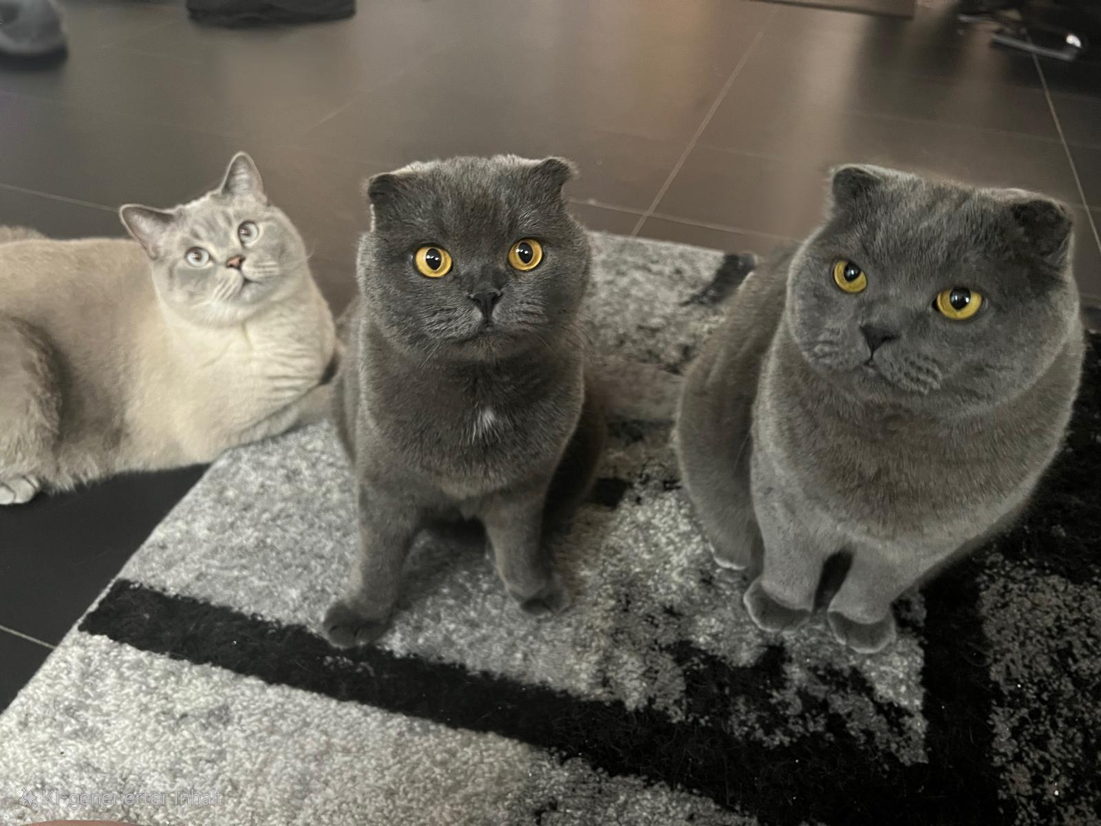 2 süße scottish fold katzen zu verkaufen