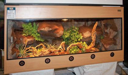 Terrarium vom Hoppe-Terrarienbau incl. Felslandschaft schon ab EUR 480,--